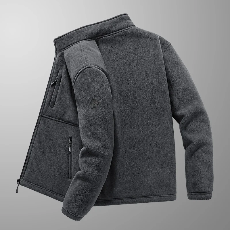 Motorcycle Jacket Man Sports Oversize Techwear Retro Sportsfor Heavy Bomber Withzipper Heating Camping Trekking