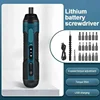 1300mah Rechargeable Adjustment Power Drill Multi-function Disassembly Torque Repair Tools Mini Cordless Electric Screwdriver 2