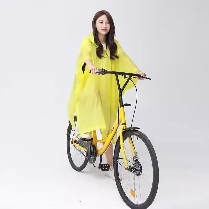 All-Weather Transparent Windproof Rain Poncho