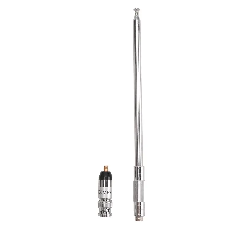 【최고 상품】118-136MHZ BNC 텔레스코픽 안테나 TH-28A TH-48A ..