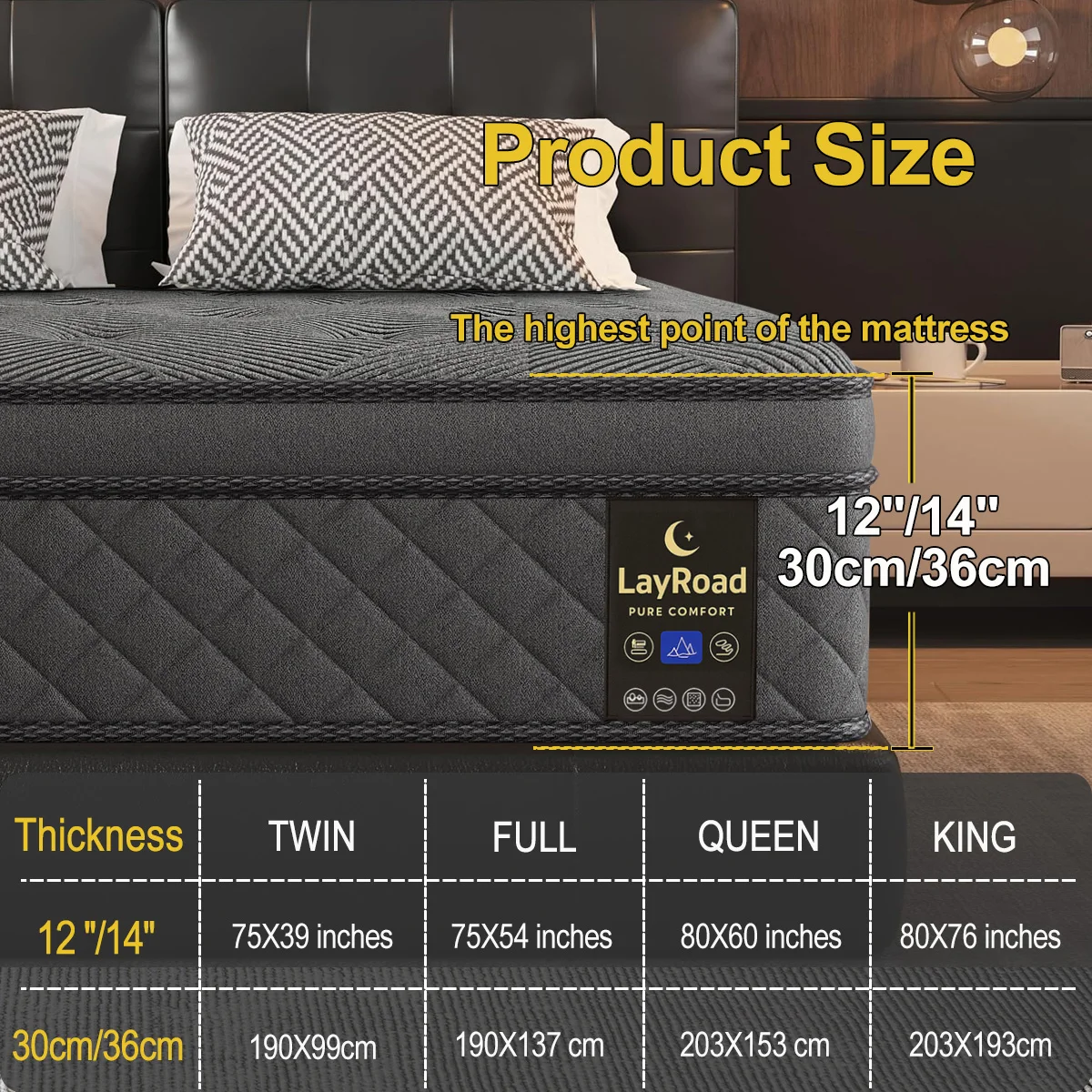 Memory Foam Mattress 6