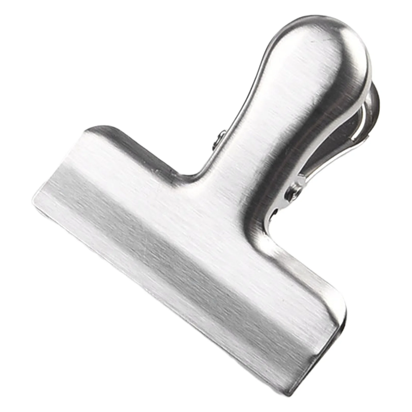 

8/12pcs Metal Chip Bag Clips Stainless Steel Food Snack Clip Moisture-proof Household Clothespin Kitchen Multifunctional Clips