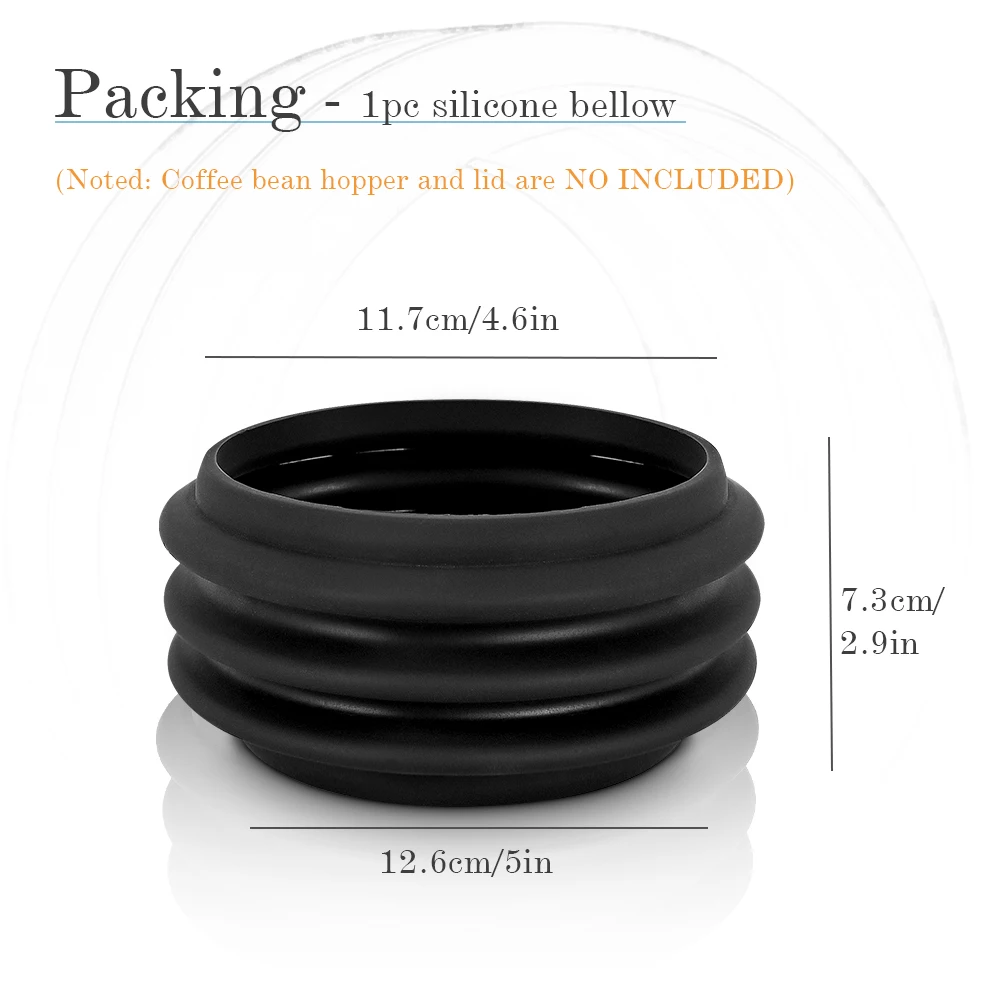 Coffee Grinder Single Dose Hopper Bellows Coffee Machine Hopper