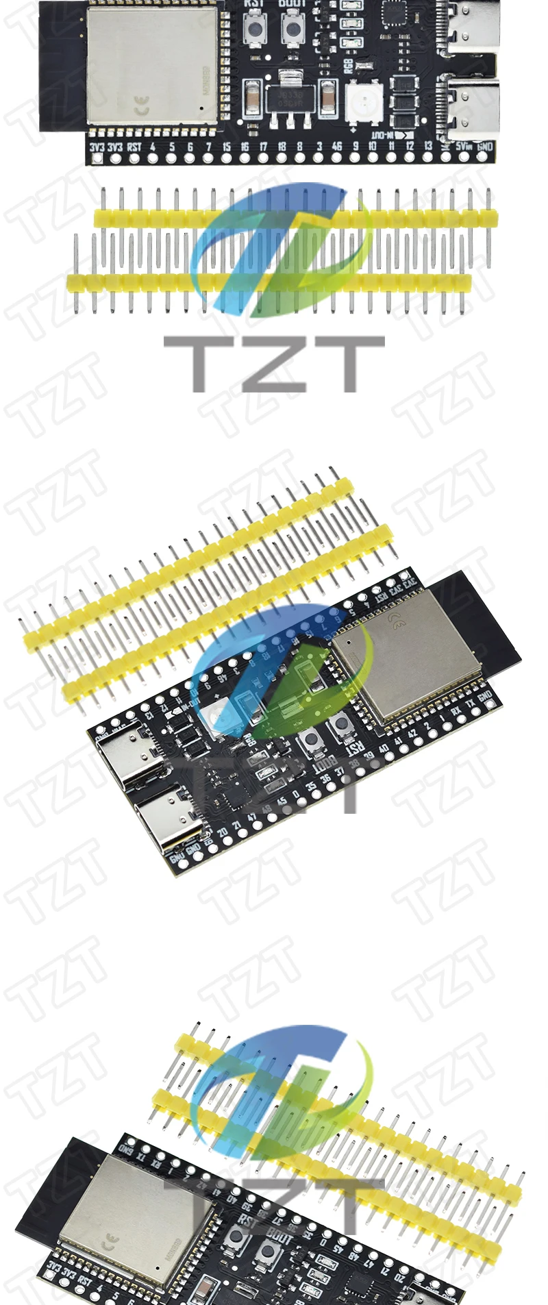 1/5 stücke ESP32-S3-DevKitC-1 TZT ESP32-S3 WiFi Bluetooth-kompatibel BLE 5,0 Mesh Entwicklung Bord ESP32 Drahtlose Modul N16R8 – Detail 11