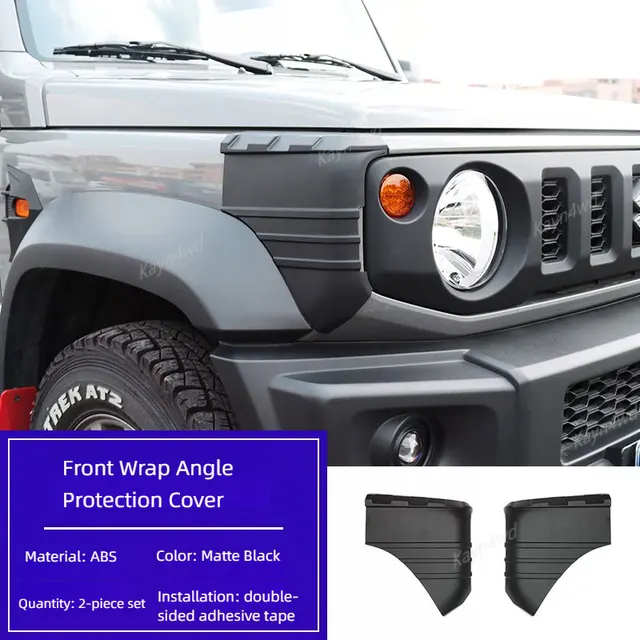 Kit 4 Garde-boue Pour Suzuki Jimny (2007-2018) - Protection Avant Et Arrière - ABS - Installation Sans Perçage