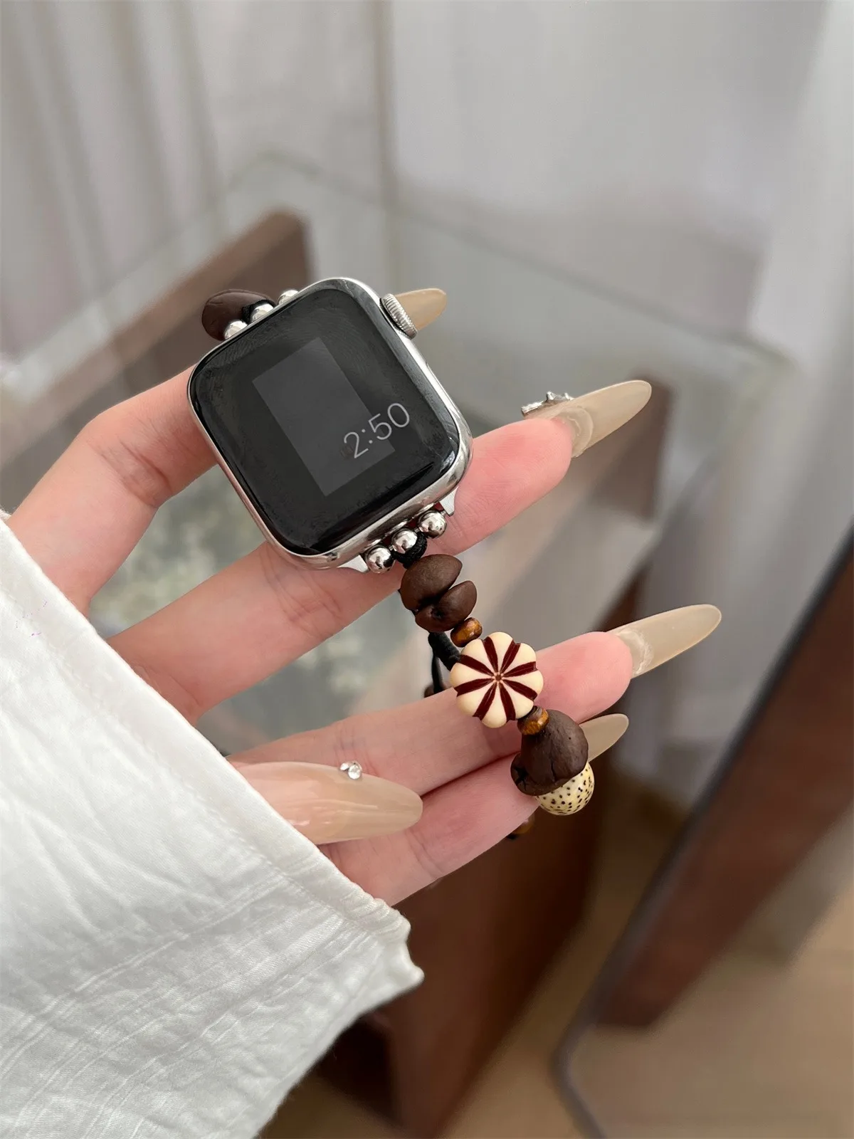 Jewelry Watchband Strap For Iwatch Ultra 2 Series 10/9/8/7/6/5 Fashion Bracelet Watch Strap 42/44/45/46/49mm 38/40/41mm_voghion.com