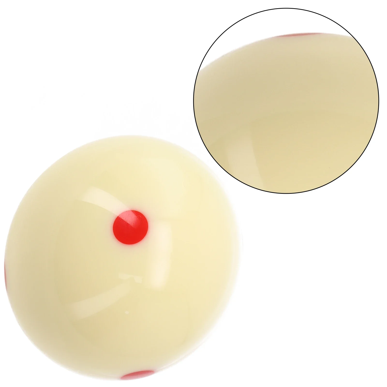 Resin Table Ball Roundness 57.2MM 6 Dot Blue Cue Ball Pool-Billiard Practice Standard 2-1/4\