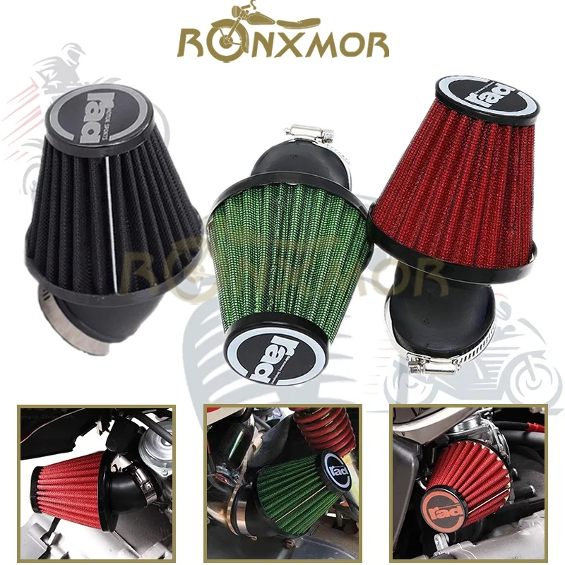 

42mm 48mm Motorcycle Air Filter High Flow Air Filter Intake for Yamaha JOG Cygnus Force Air Filter for ATV Dirt Bikes Sctoor