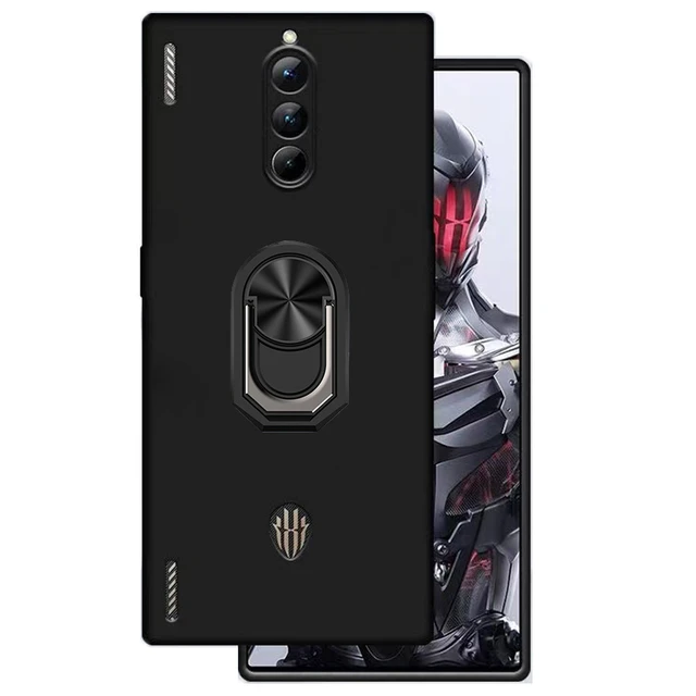 For Nubia Red Magic 9 Pro Case Luxury Armor Gaming TPU Soft Silicone Back  Cover For