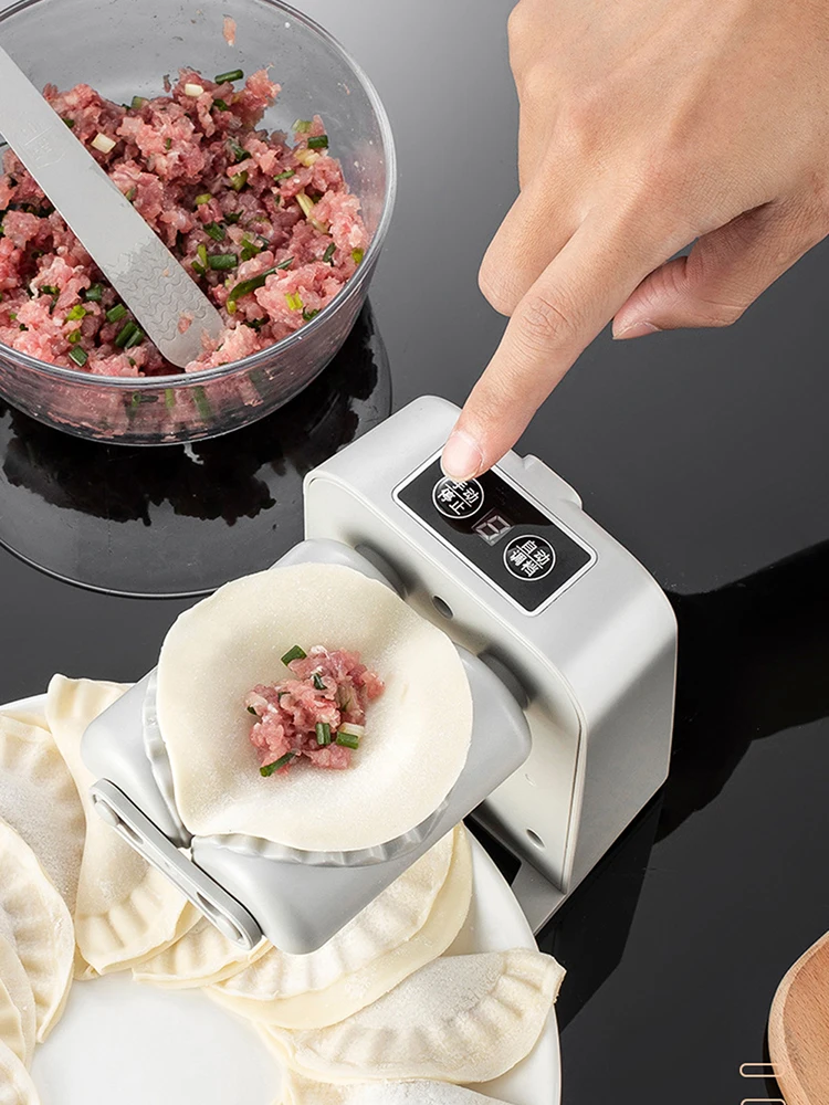 Electric Dumpling Maker Machine Automatic Dumpling Pressing Kit