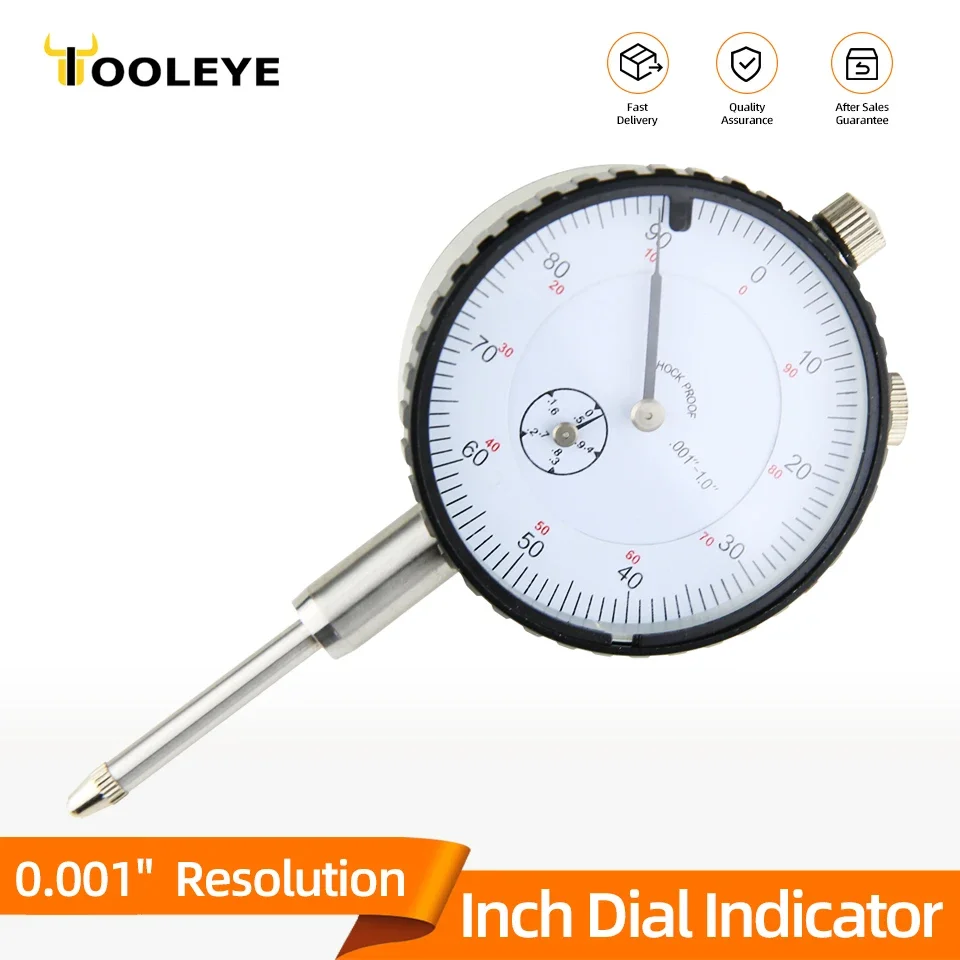 

0-1" Dial Indicator Imperial Dial Bore Gauge Indicator Hour Type Micrometer Gauges For Measurement Tools Comparator Watch Metric