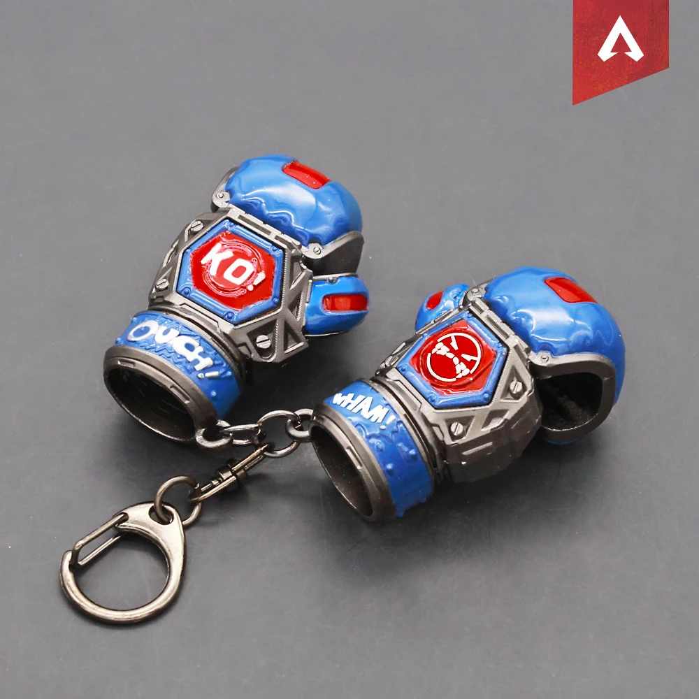 Pathfinder Boxing Gloves Men Keychain Apex Legends Cosplay Anime