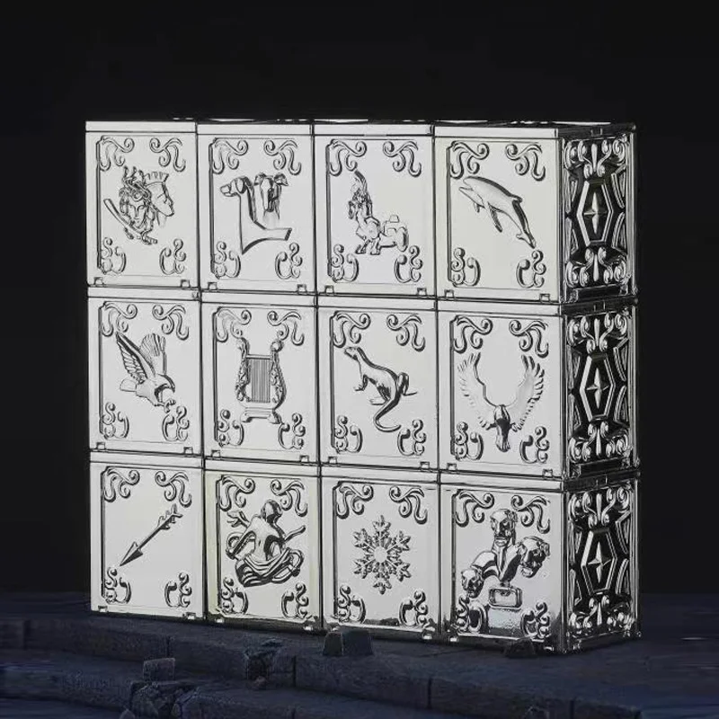Saint Seiya Mito Panno Argento Ex Pandora Box Perseus Corvo Lucertola Aquila Cetus Sagitta Ophi960Us Cristallo Lyra Cerberos 12 Figura