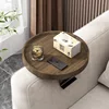 Sofa  Coffee Table Edge Table Armrest Tray Storage Rack 3