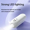 Portable Foldable Fan Handheld Fan 270 ° Adjustable Mini Fan Rechargeable 5-in-1 Bracket/Mirror/Flashlight/Fan/Power Bank 5