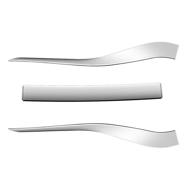 

For Toyota Alphard Vellfire 40 Series 2023 2024 Car Rear License Plate Strip Cover Decorative Trim Parts