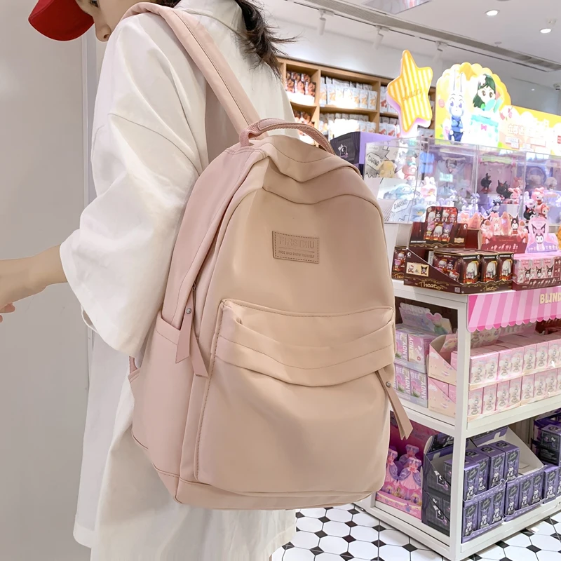Travel backpack school bag Fashion nylon anti-theft backpack for teenage girls travel shoulder backbag