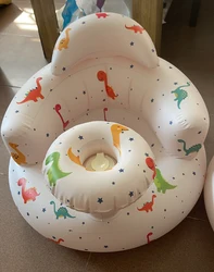 Baby Inflatable Seat with Built - in Air Pump - Infant Back Support Sofa and Toddler Chair (XL28906)