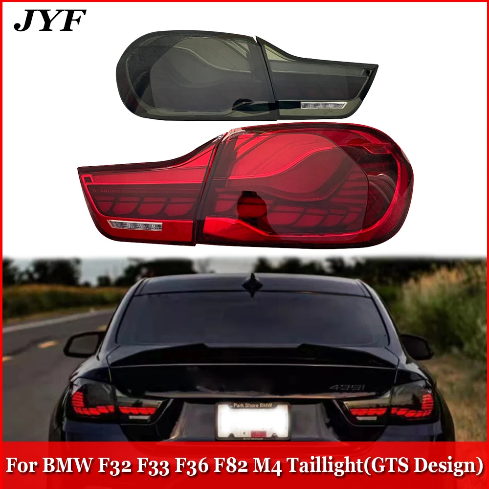 

Car Taillight For BMX 4series GTS Tail Light Assembly Retrofit M4 F32 F33 F36 F82 F83 2014-2020 Dragon Scale LED Fog Rear Lamp