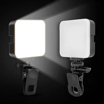 Clip per luce selfie e luce per telefono per telefono iPhone Luce LED per selfie, trucco, tiktok, streaming live e videoconferenze