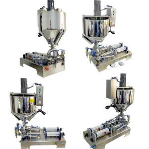 Пневматическая автоматическая машина для розлива пасты, медовый шампунь, косметический соус, масло Чили, машина для розлива креветок