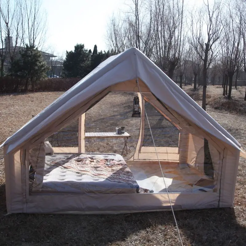 Comfortable Handy Glamping Tent with Built-In Bathroom 5