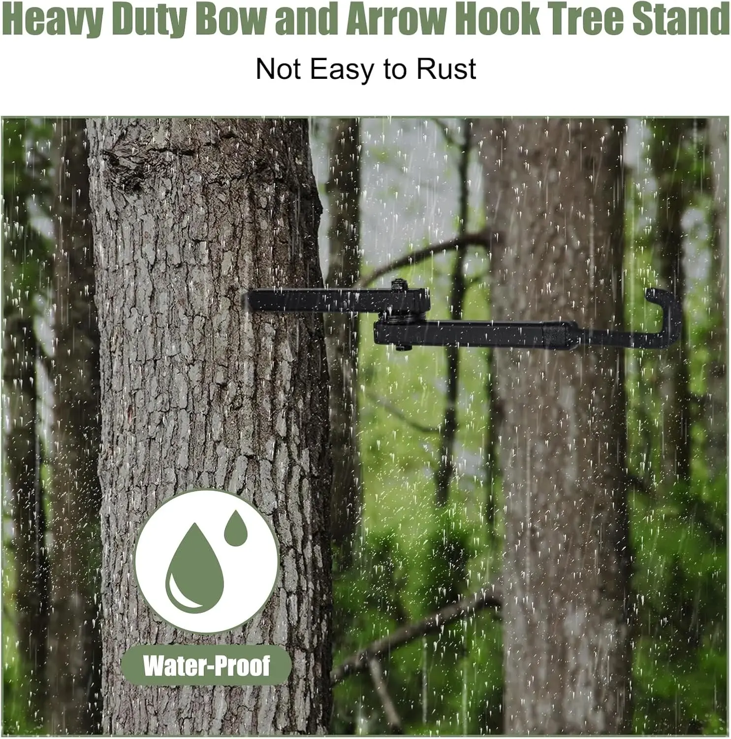 Tree Stand Bow Hangers Bow Hunting Folding Holder Archery Shooting Gear Tree Stand Outdoors Hunting Supplies