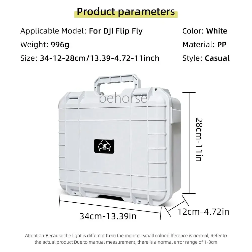 Explosion-proof Case For DJI Flip Fly More Combo Hard Storage Bag RC2/N3 Combo Bag Travel Case For DJI Flip Drone Accessory