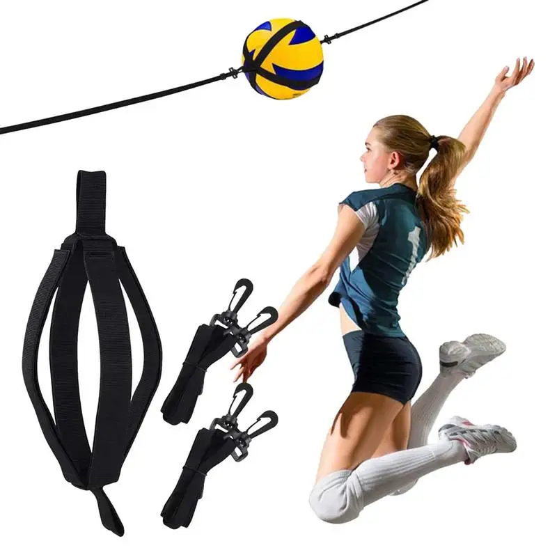 VolleyballSpikingTrainerBeltAdjustableVolleyballPracticeSpiking