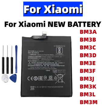 Per Xiaomi NUOVA BATTERIA BM3A BM3B BM3C BM3D BM3E BM3F BM3J BM3K BM3L BM3M Batterie + Strumenti Gratuiti