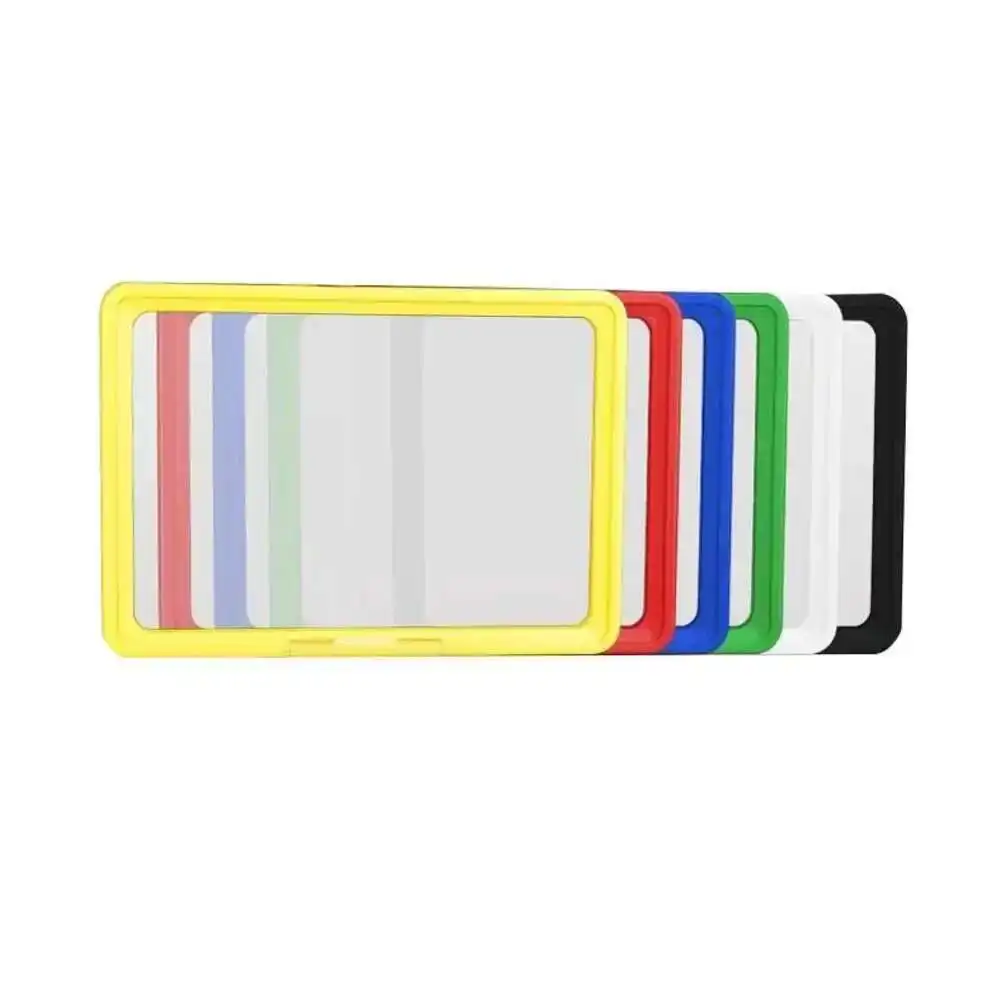 5pcs A5 Supermarket POS Sign Holders Label Frame Promote Upcoming , Price Products, Or Ongoing Events Loripos