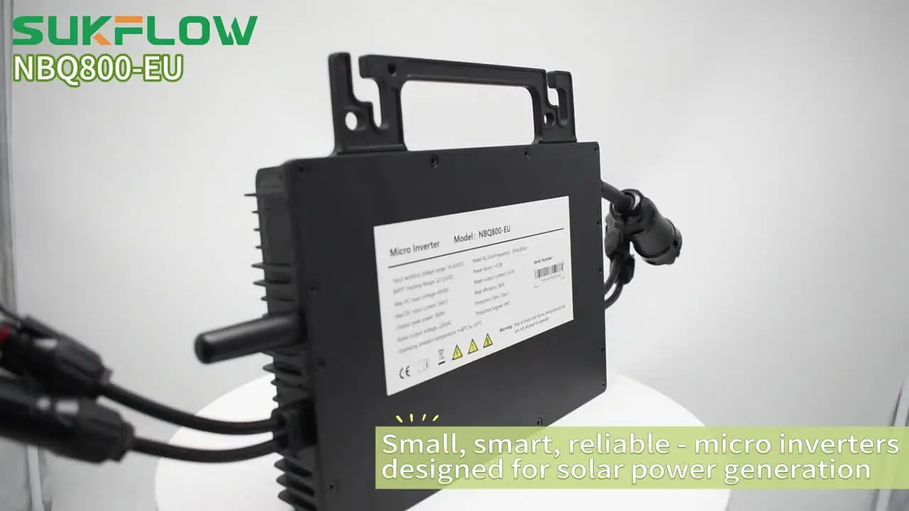 Микроинвертор Sukflow MPPT 800 Вт солнечная сетка IP67 синусоидальные инверторы с WIFI для
