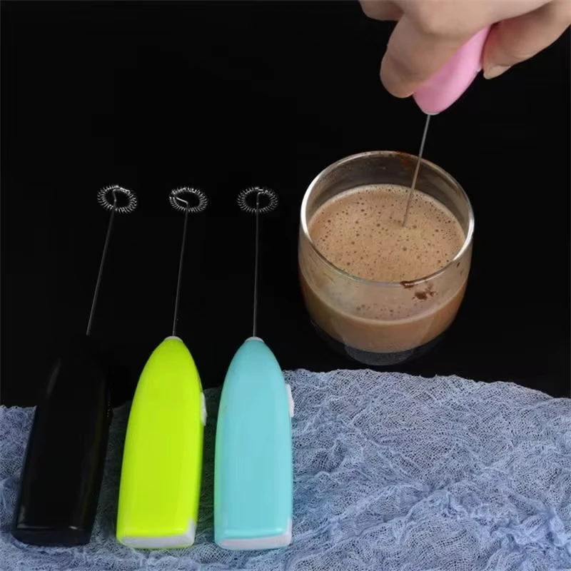 Electric Egg Beater Milk Frother For Coffee Household Kitchen Mini Stainless Steel Coffee Milk Tea Blender milk frother egg beater electric milk frother