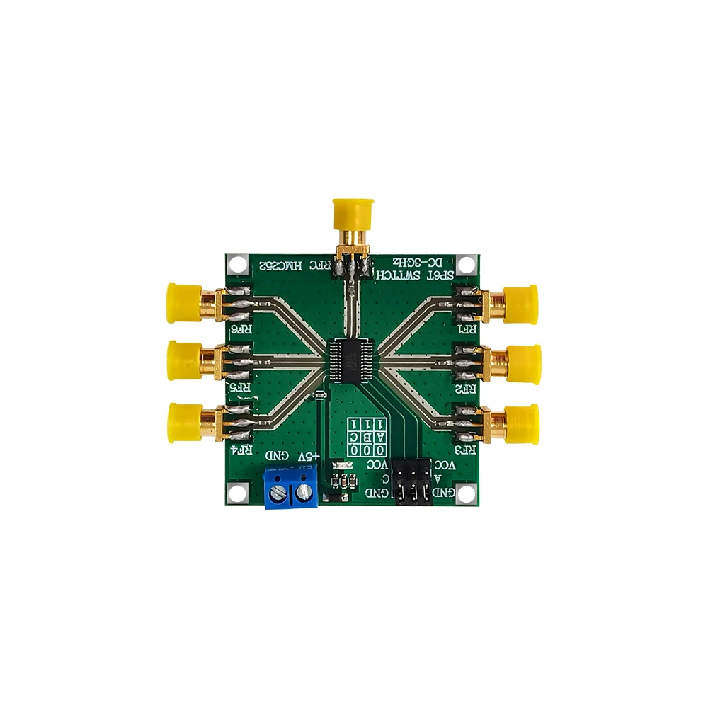 

HMC252 DC-3 GHz RF single-pole six-throw switch RF switch Non-reflective SP6T switch
