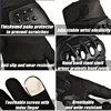 1Pair Stainless Steel Hard Shell Tactical Motorcycle Riding Glove For Men And Women Winter Outdoor Sports Waterproof Warm Gloves 5
