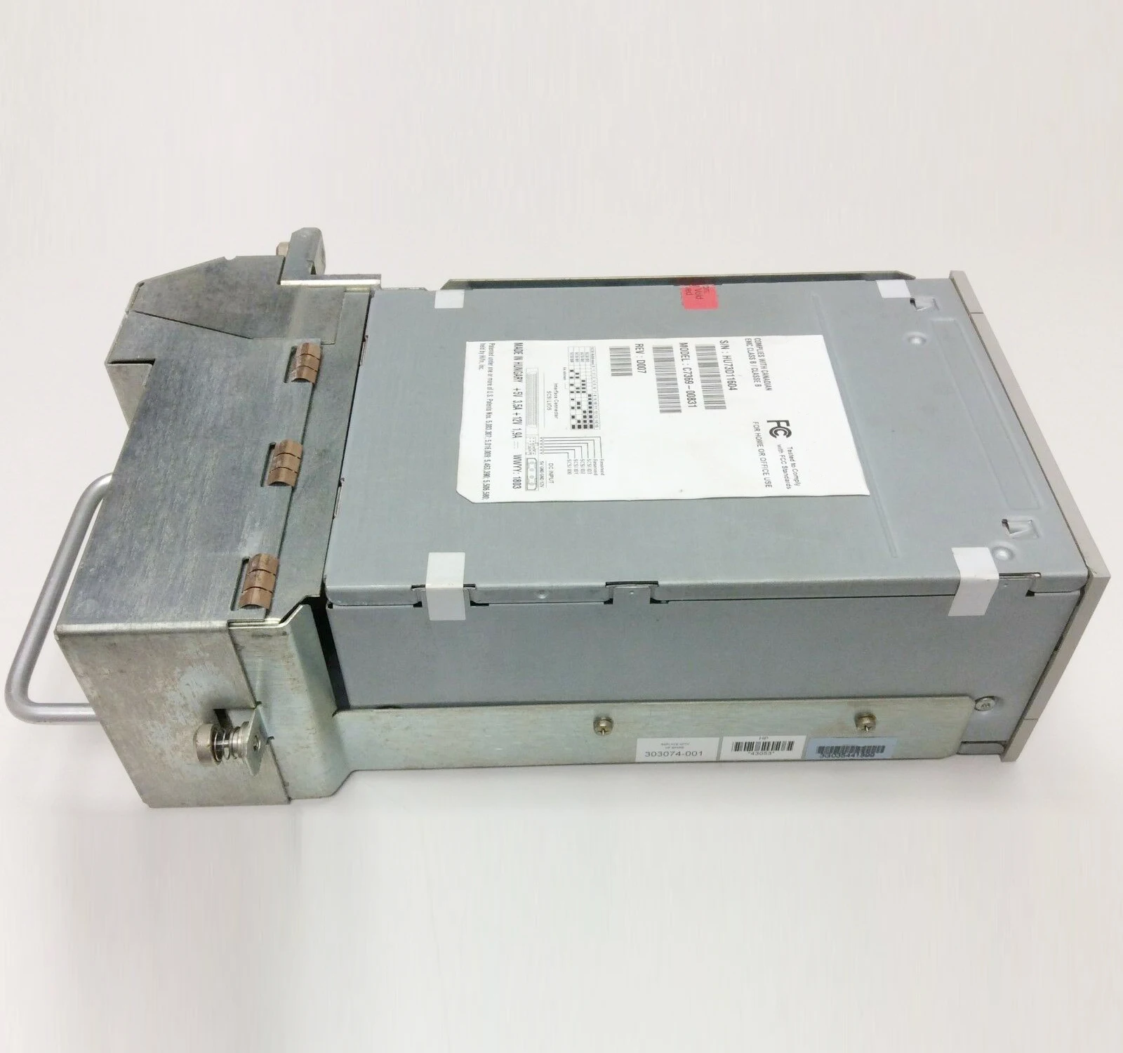100 test for power supply for MSL5030 LTO1 303074 001 C7369 00831 Work Good
