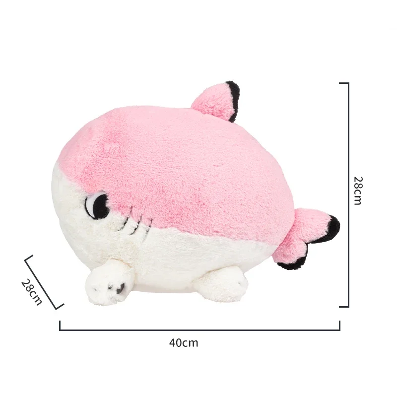 Pinky SHARKITTY Plush Pillows Soft Cute Sharkitty Pillow Cotton Sleeping Cuhsion Birthday Christmas Gifts 5
