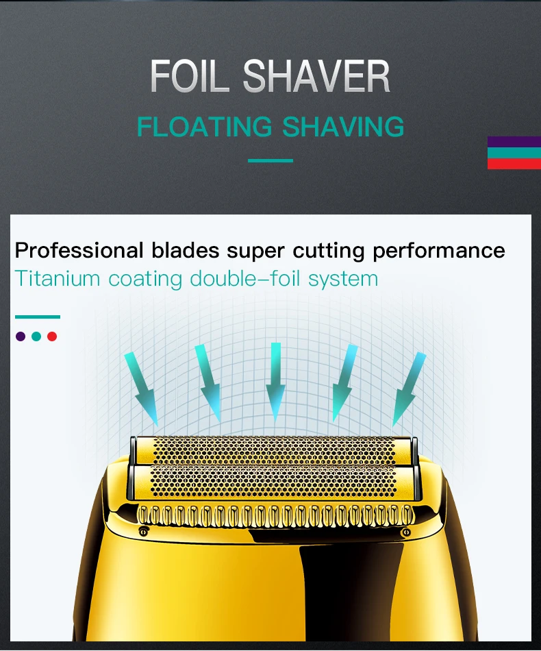 Description Picture 6 of itemVGR Electric Shaver Professional Razor Beard Trimmer Hair Cutting Machine Electric Balds Head Shaving Machine For Men V-399
