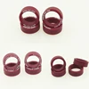 home made Tamiya mini 4wd car racing low friction maroon tryes lettering 4pcs 95208/92387/92140 1