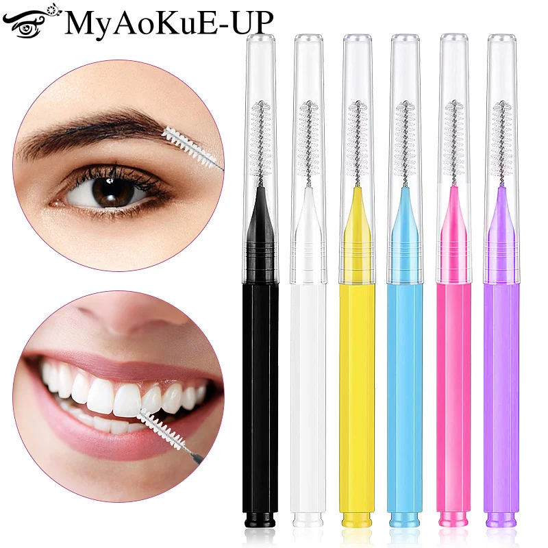 10/20 Pcs Mini Eyebrow Brush Disposable Brow Perm Brush Brow Lift