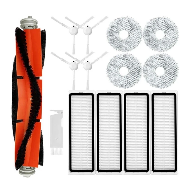 Per Xiaomi S10 + / S10 Plus Robot Aspirapolvere Sostituzione Spazzola Laterale Principale Filtro Hepa Mop Panno Straccio