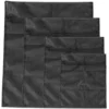 4 Pcs Laundry Bags Mesh for Wash Organizer Black Washing 2