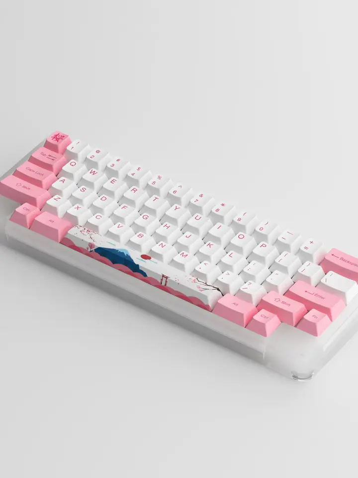 akko様 Akko acr 59 prebuilt rgbホットスワップ可能なキーボードバンドル60