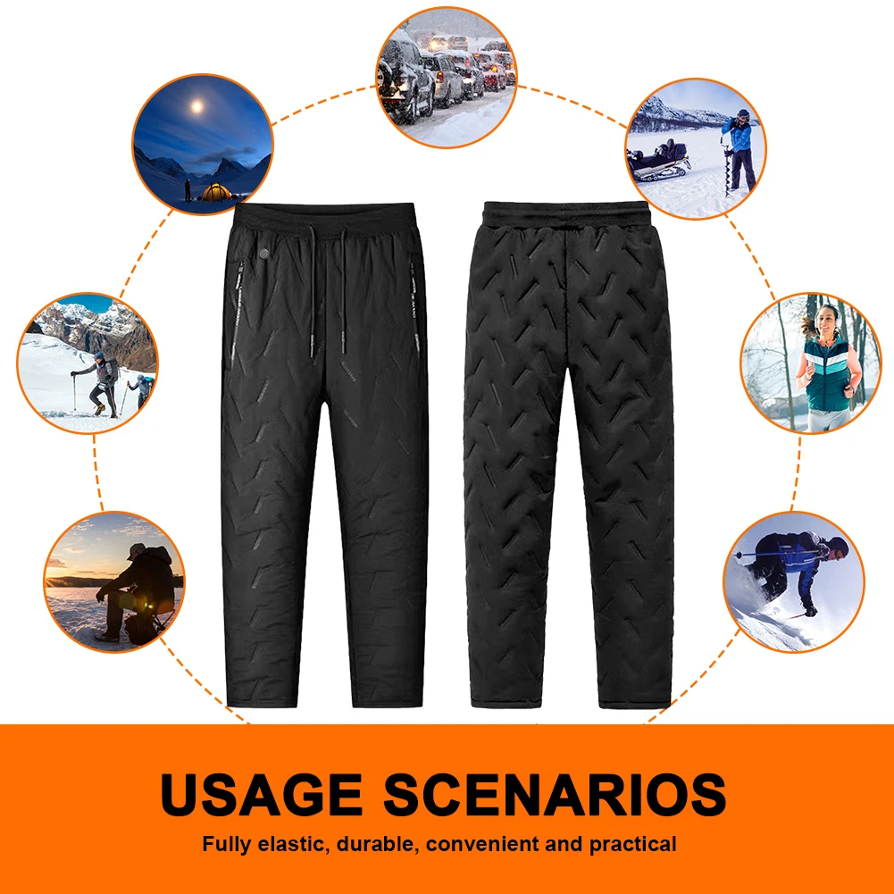 Waterproof Thermal Heated Pants for Winter