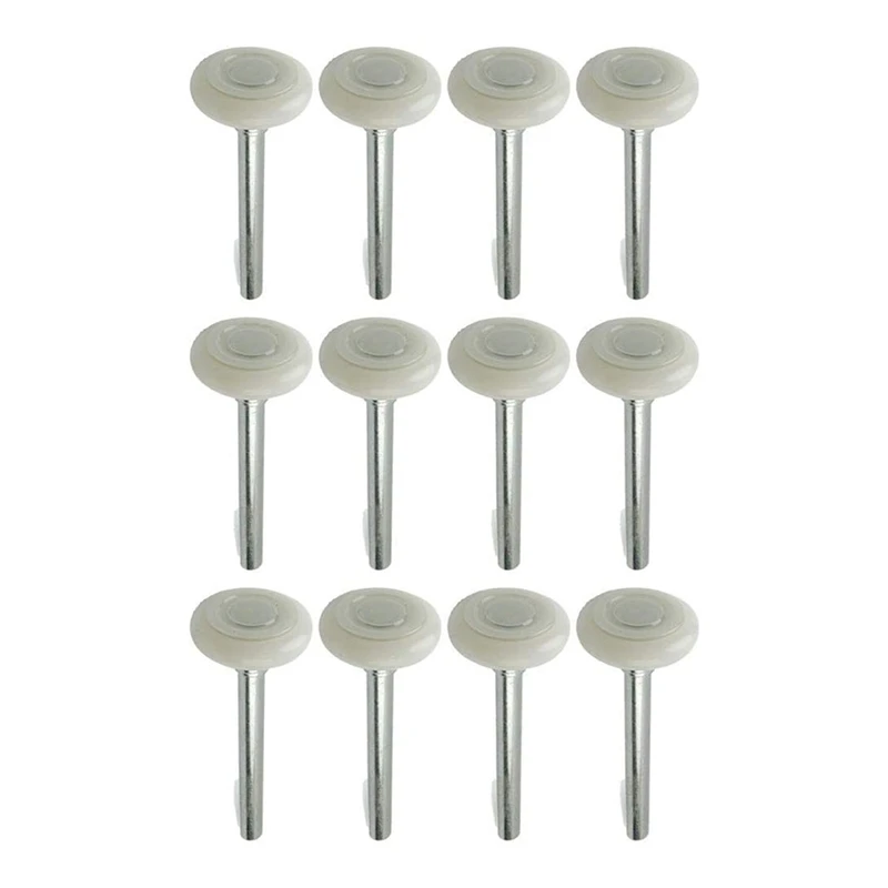 12Pack 2" Nylon Garage Door Roller 4" Stem 2" Nylon Garage Door Rollers Roller Wheel Accessories