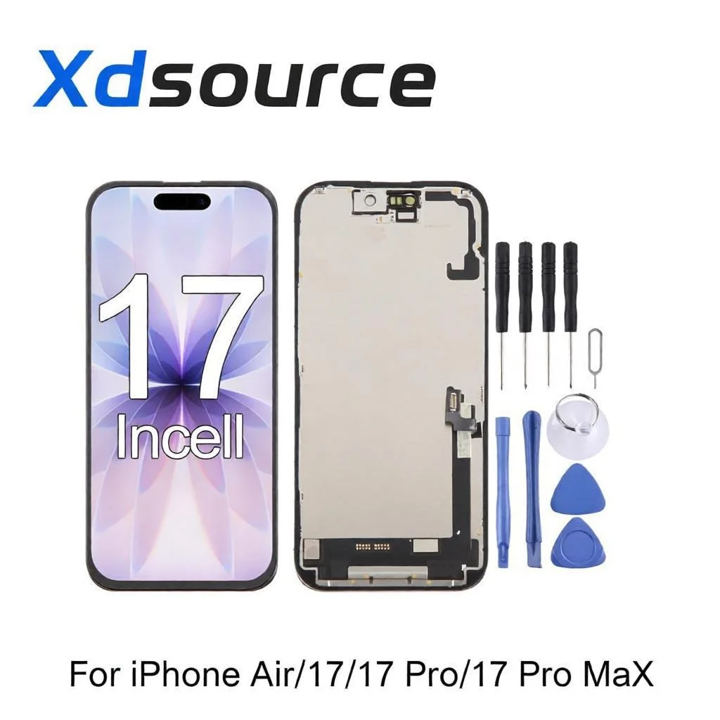 Display LCD Incell per iPhone 17 Pro Max, Touch Digitizer per Schermo iPhone 17 Pro Max