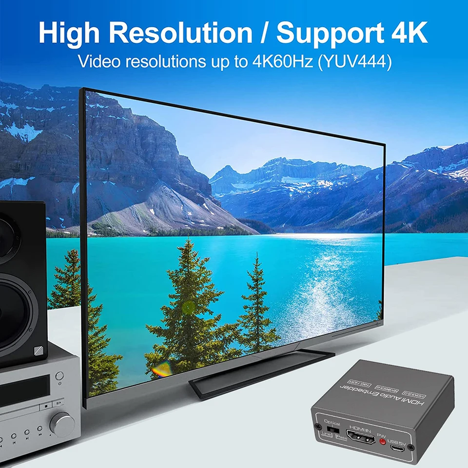 4Kシリーズ HDMIオーディオインサーター Amazon | Monoprice BlackbirdTM 4Kシリーズ HDMIオーディオイン