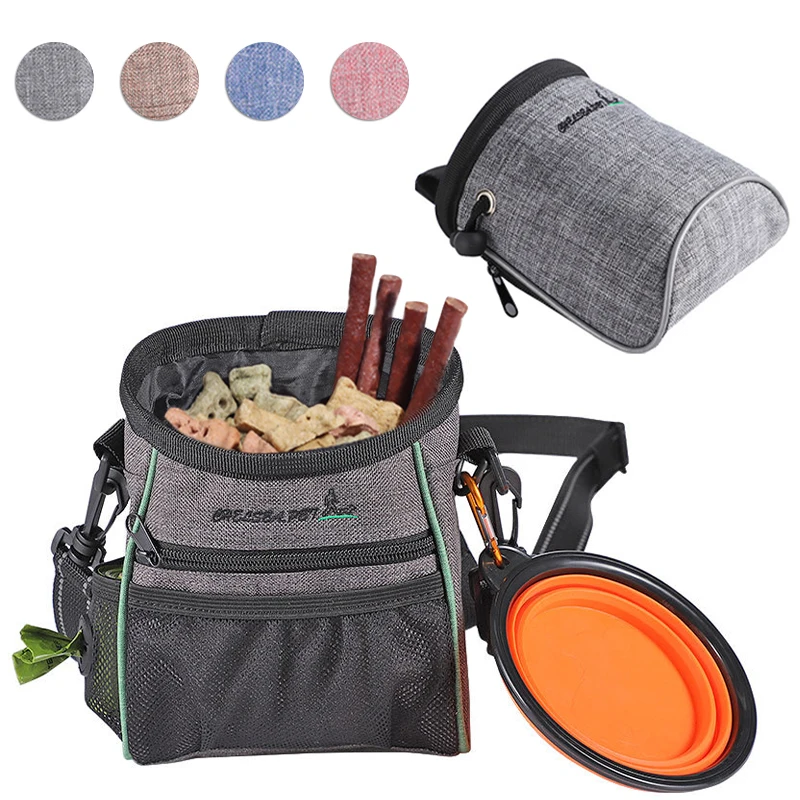 DogTrainingsBagPetDogSnackBagLargeDetachableLargeCapacity