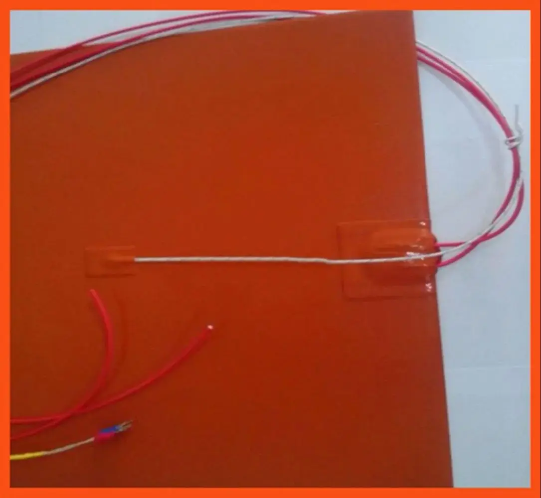 

100x200 мм 100 Вт 220 В нагреватель из силиконовой резины с термоэлементом k-type нагревательный коврик силиконовый нагревательный элемент электрический