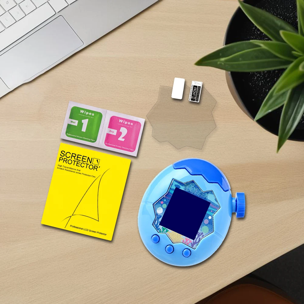 Screen Protector Film For Tamagotchi Paradise Clear TPU Soft Film Screen Protector Ultra-Thin Film For Tamagotchi Paradise